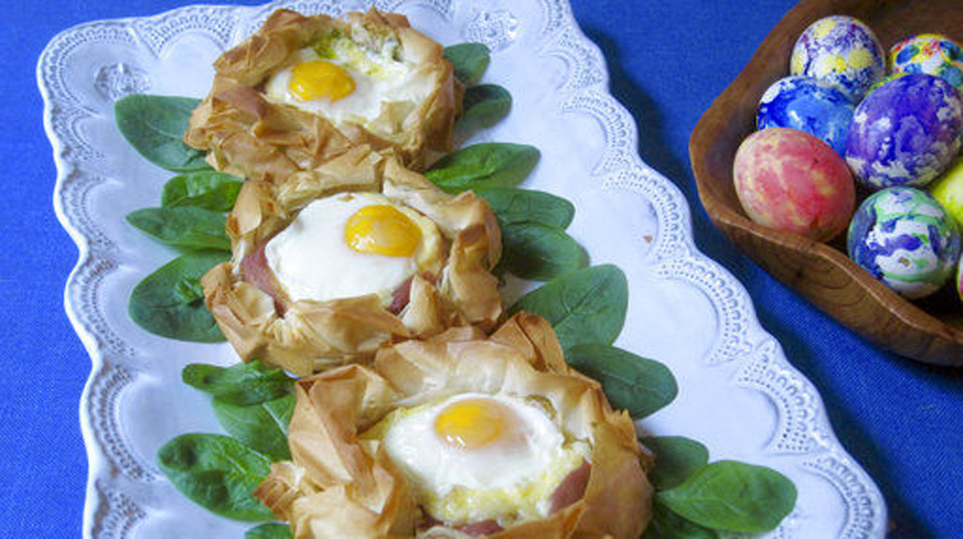 Baked eggs